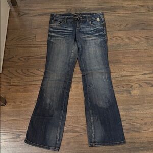 Underground Women's Dark Blue Boot Cut Jeans